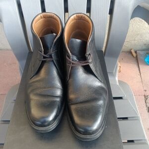 Classic Black Leather Men's Shoes